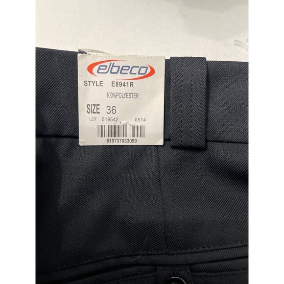 Elbeco E8941R Top Authority Dress Pants Size 36x34 Midnight Navy New With Tag - Picture 5 of 8